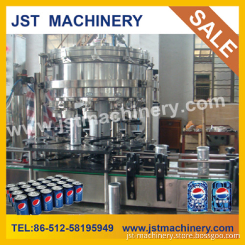 Carbonated Drinks Beverage Can Filling Machine / Plant / Line